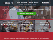 Tablet Screenshot of concerti.com